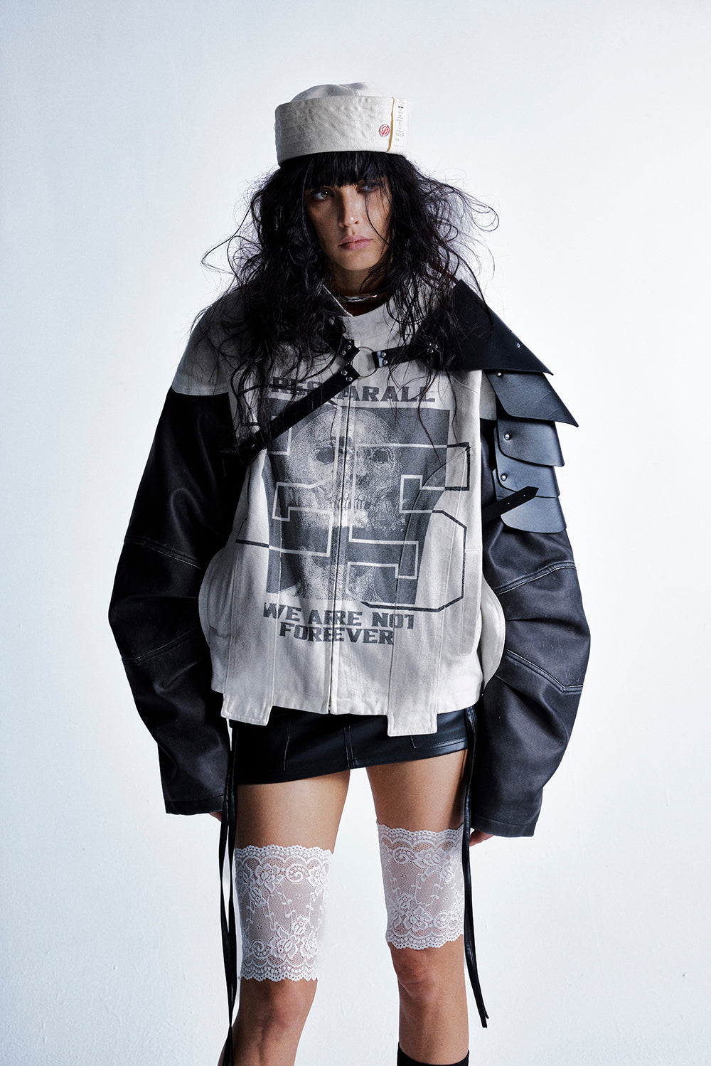 Retro Skull Punk | Motorcycle Jacket - Santo