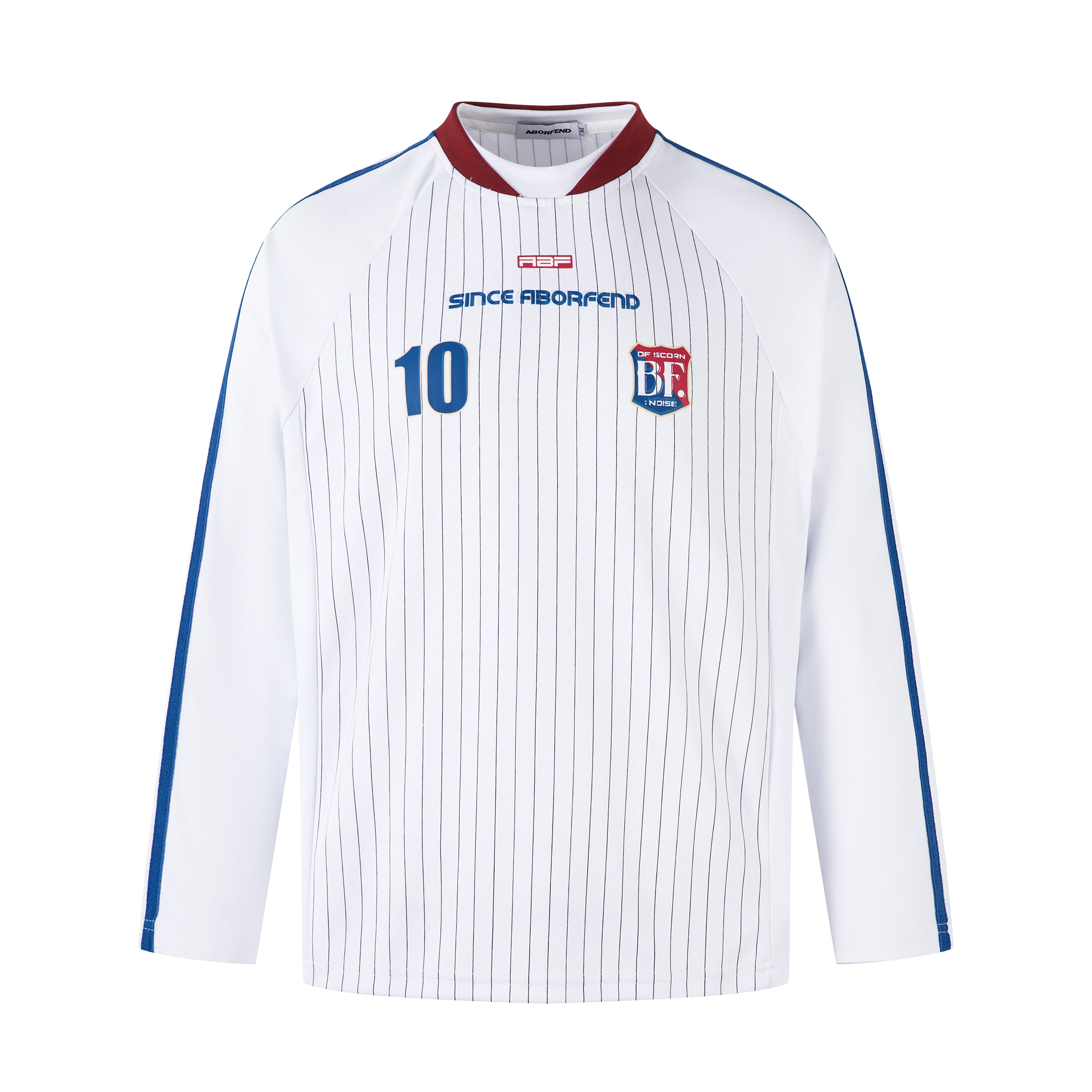 Athletic Stripe Embroidery | Racing Sweatshirt - Santo