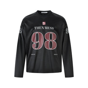 98 Typography Sports | Racing Sweatshirt - Santo