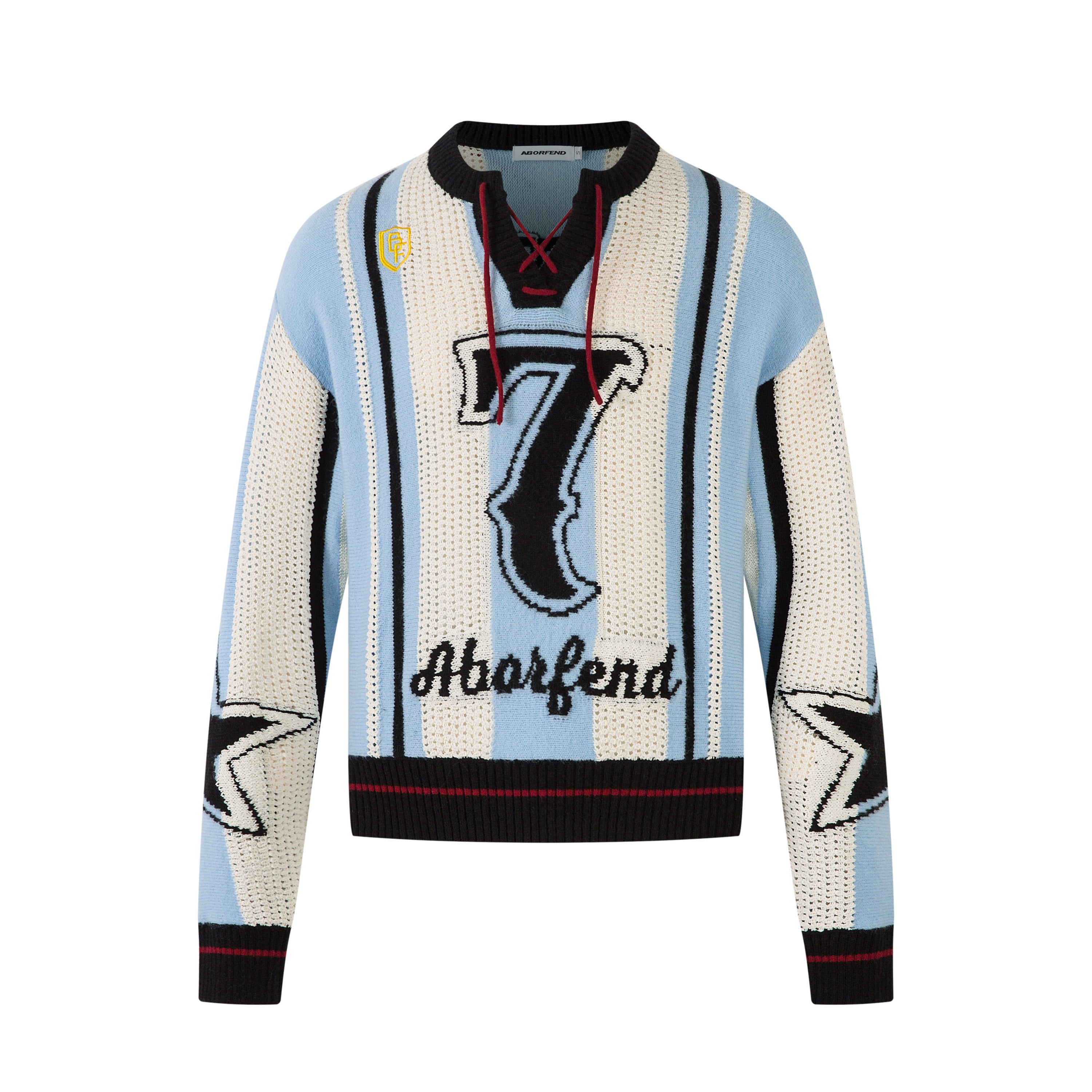 Striped Varsity | Knit Racing Sweater