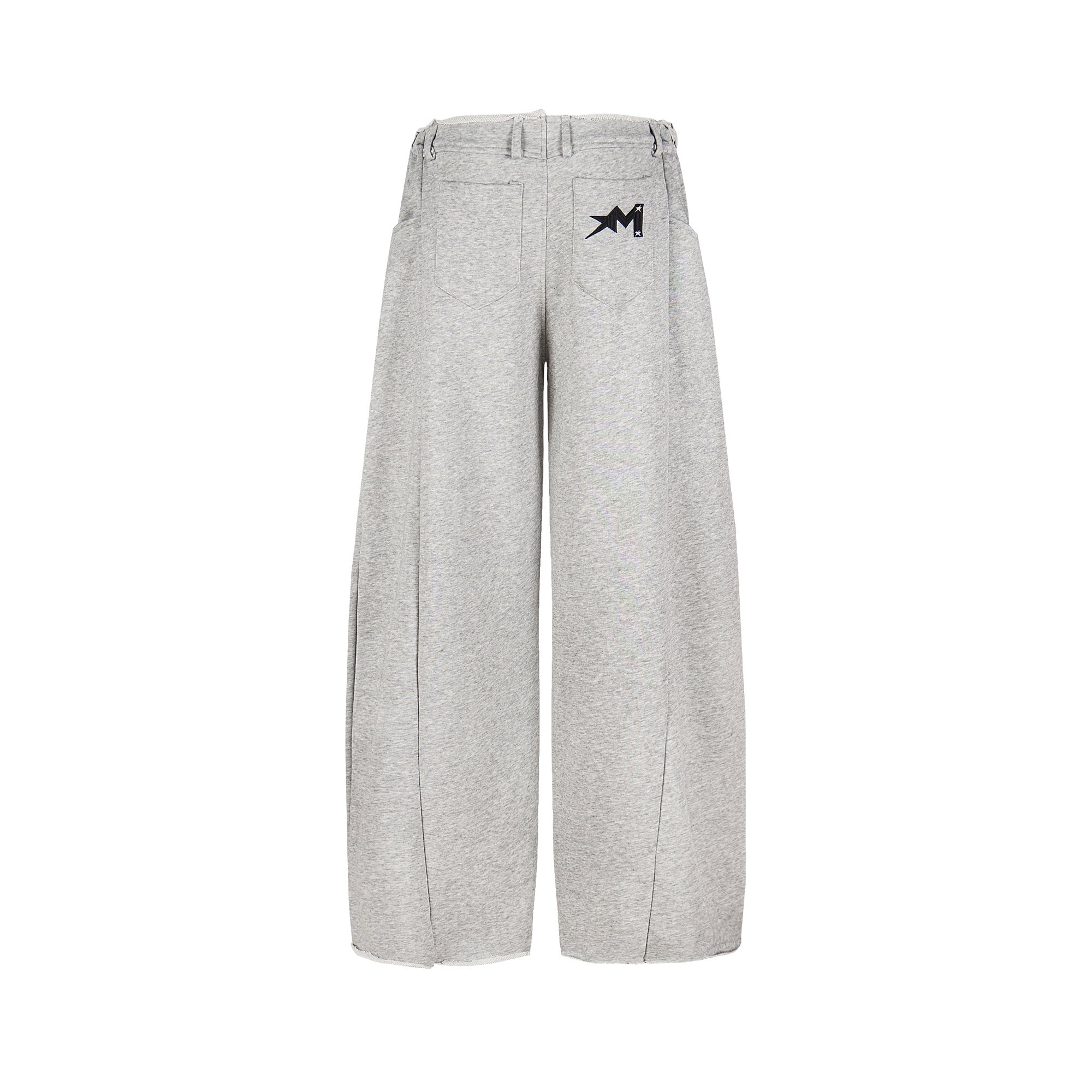 Starry Gleam | Wide-Leg Fleece Trousers