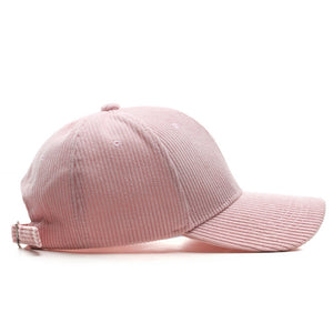 "Solid Corduroy" Baseball Cap - Santo