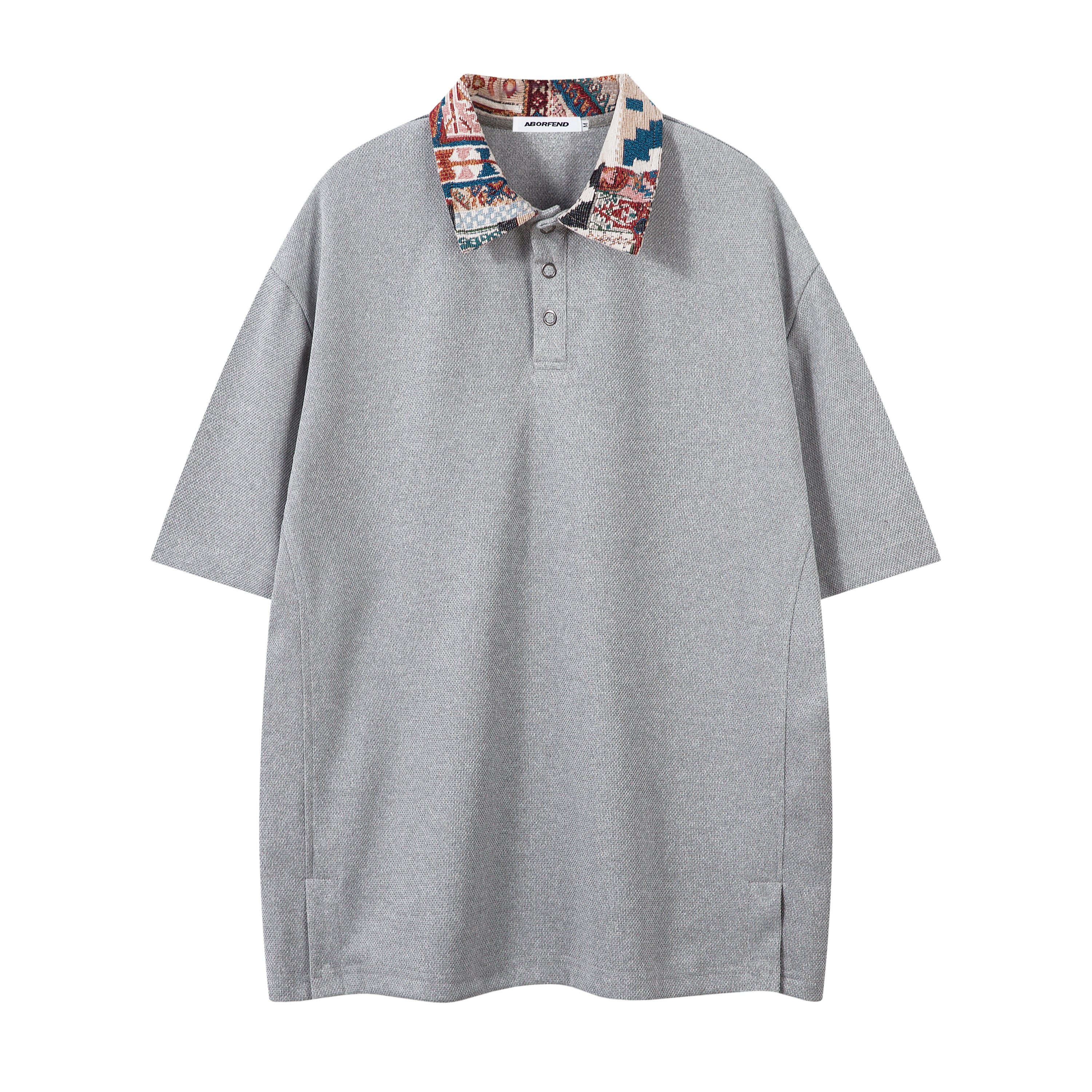 Patchwork Collar Design | Polo Shirt