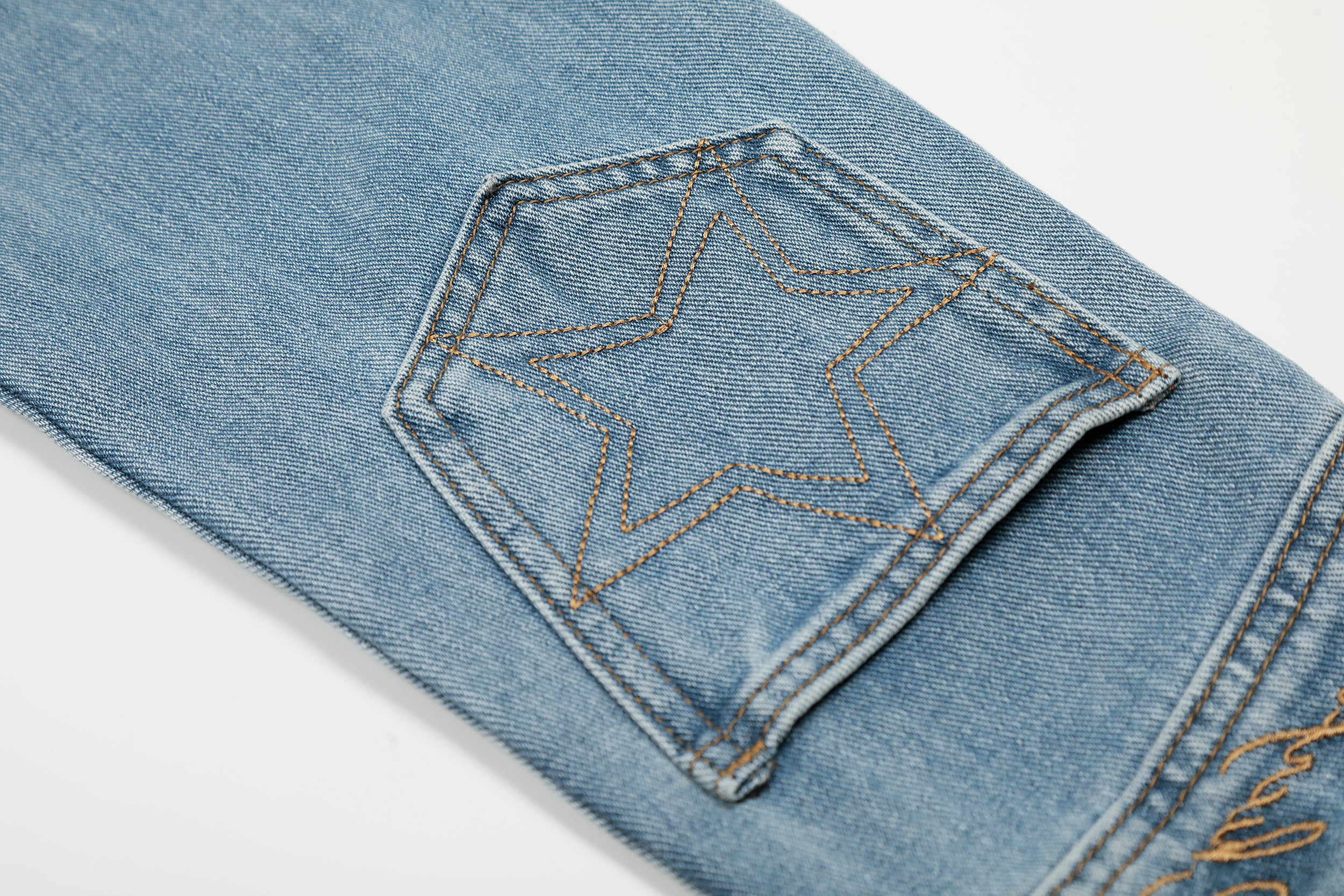 Washed Blue | Vintage Denim Jacket - Santo
