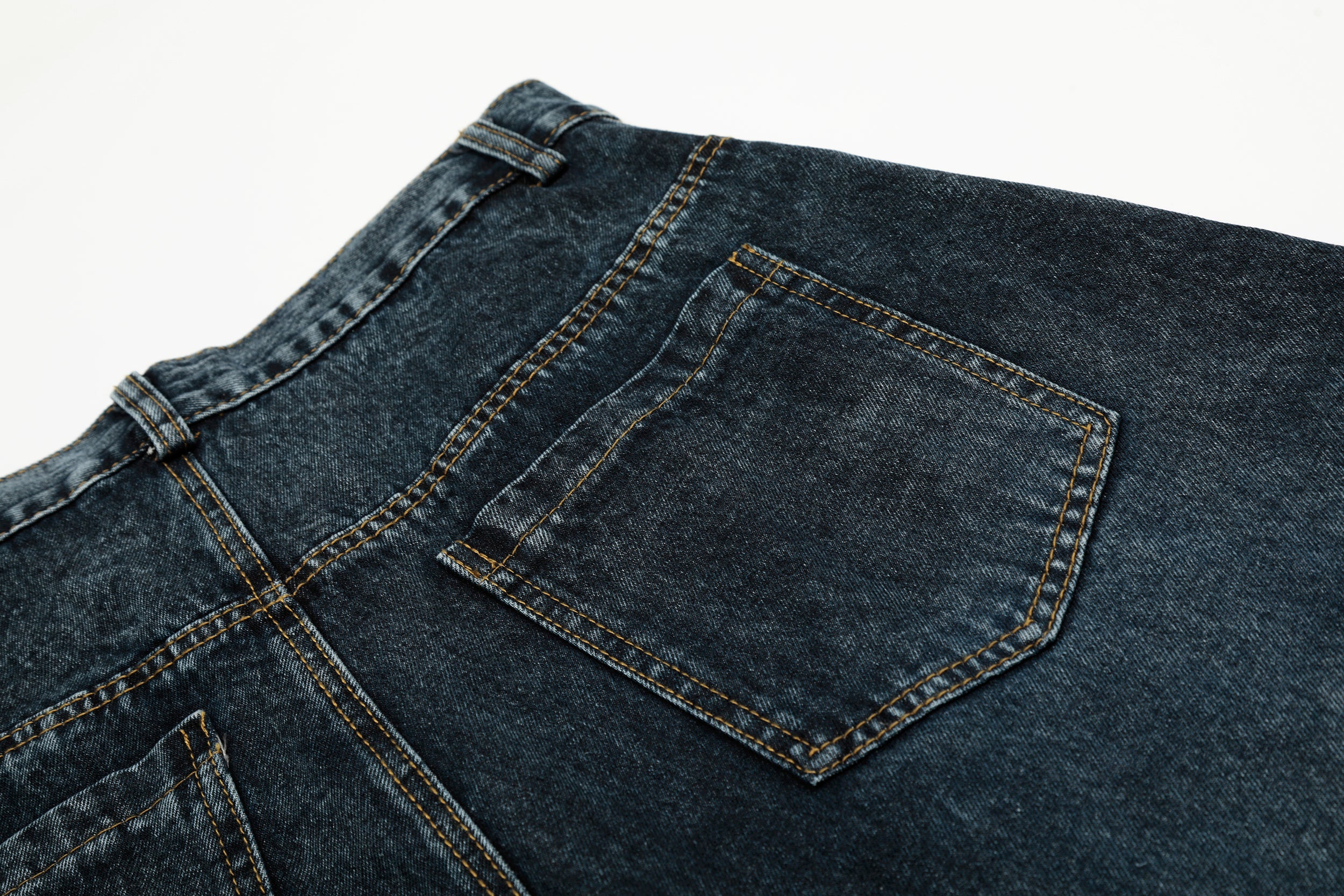 Star Patch Destroyed | Baggy Jeans - Santo
