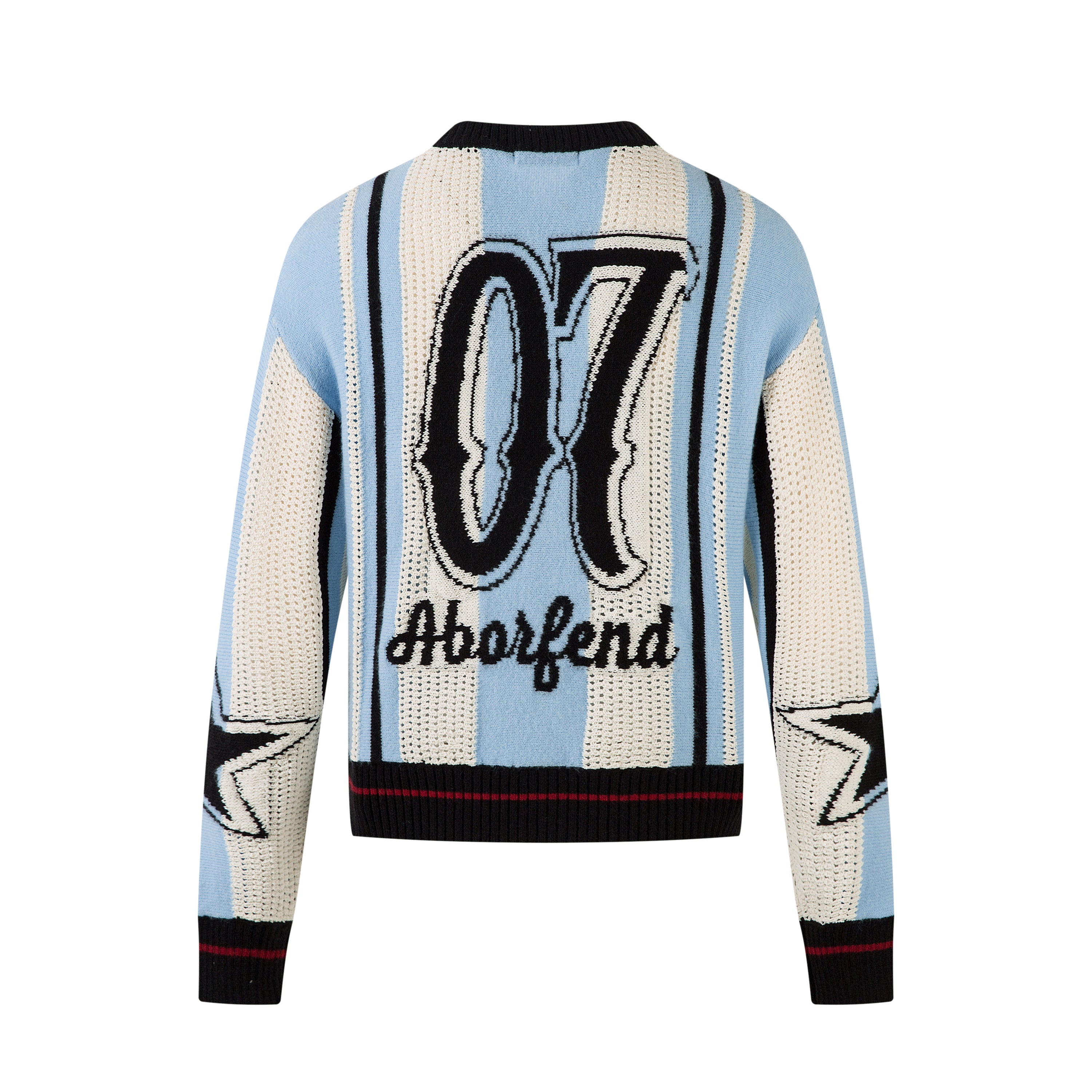 Striped Varsity | Knit Racing Sweater