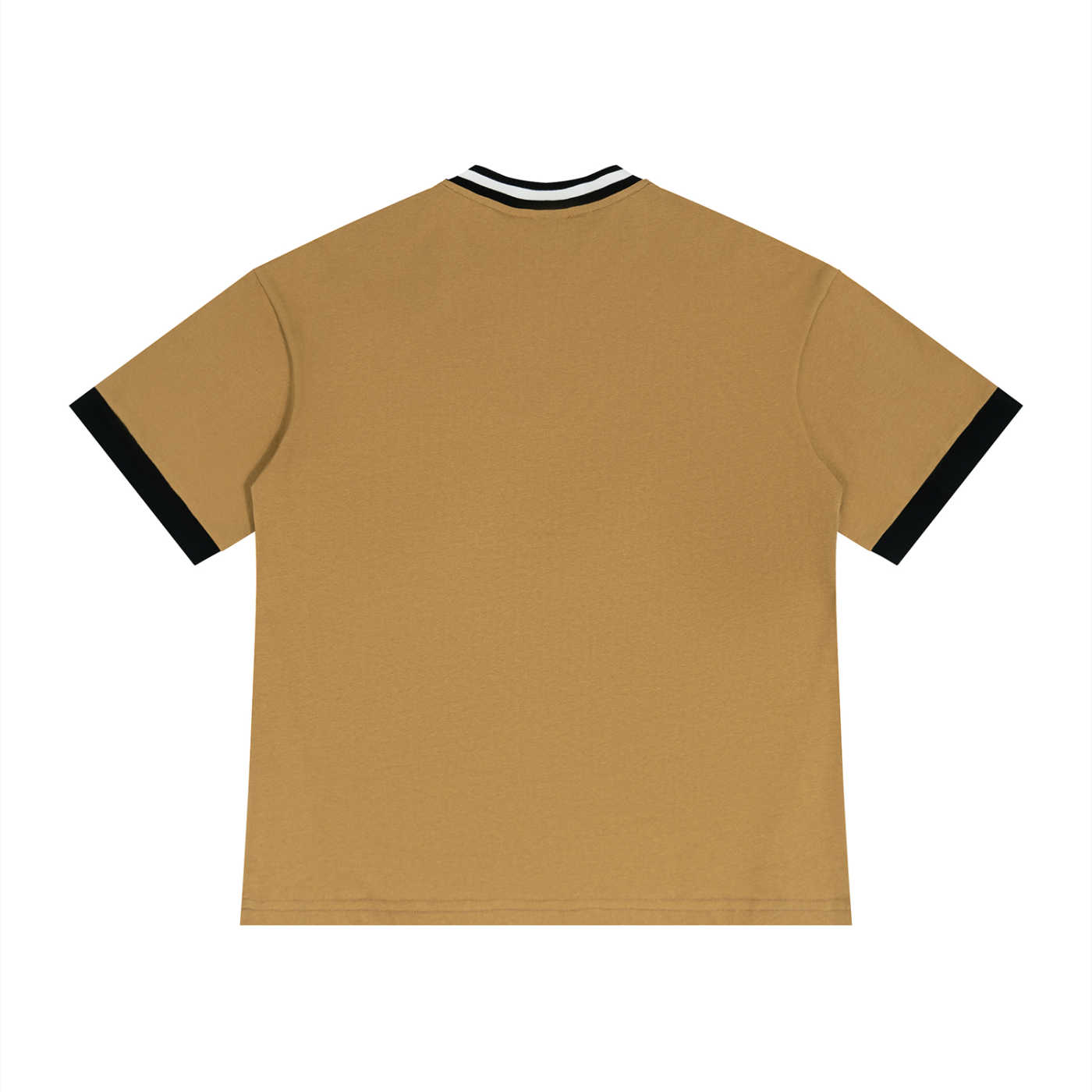 Unisex Color Block V-Neck T-Shirt