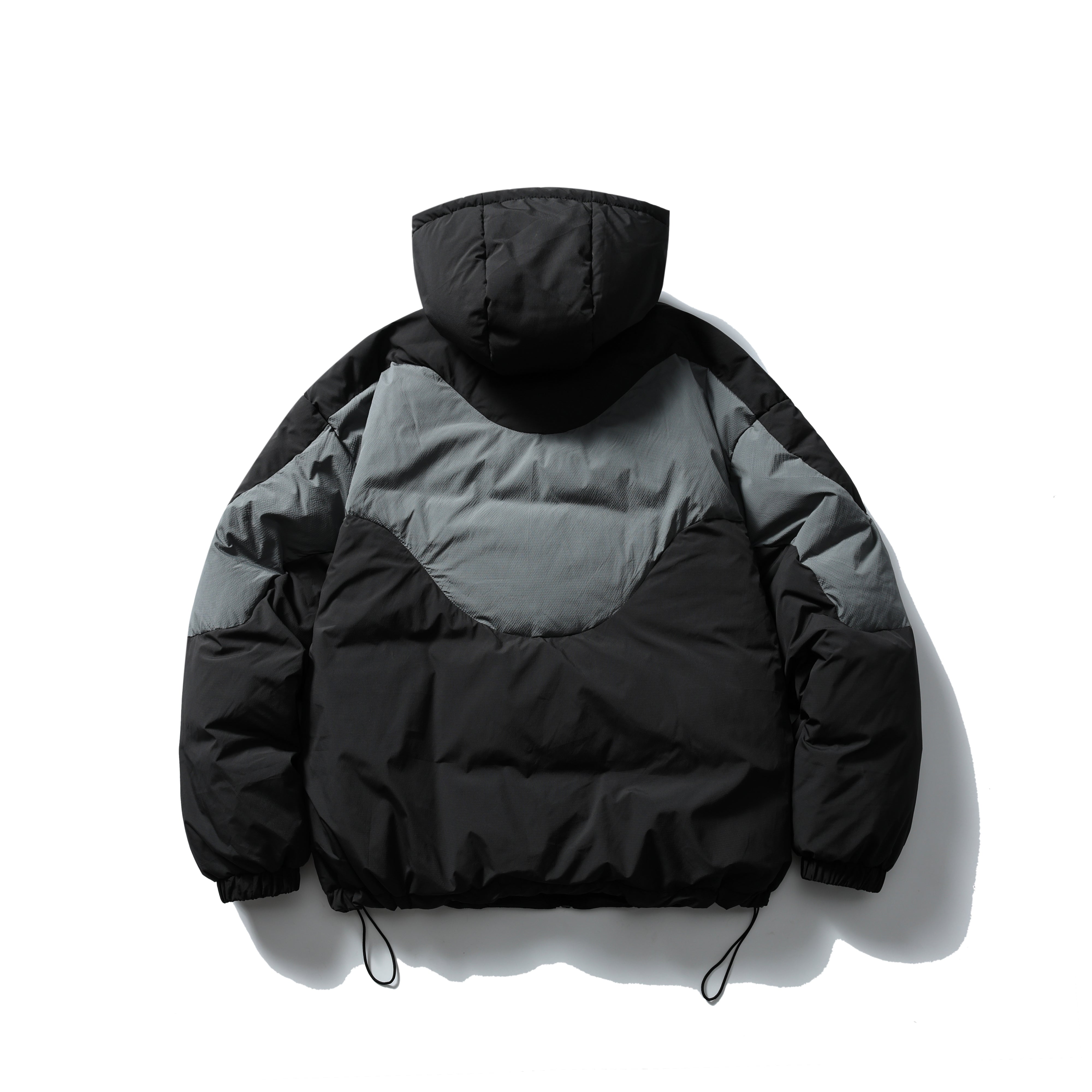 Dual Zone | Oversized Hooded Puffer - Santo