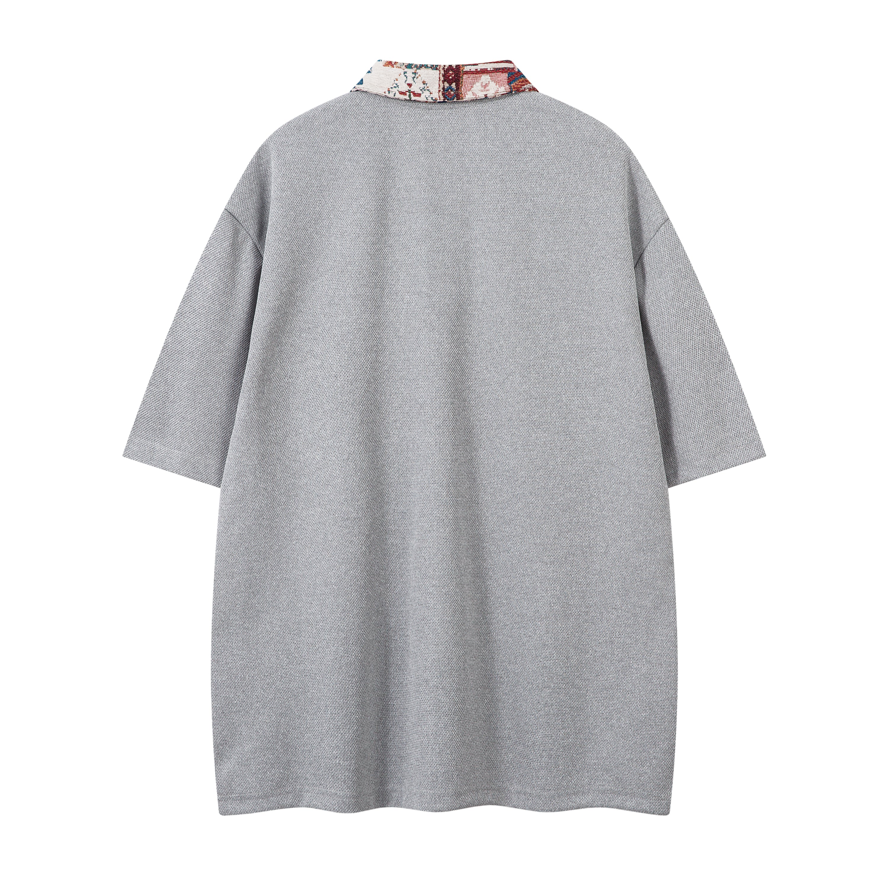 Patchwork Collar Design | Polo Shirt