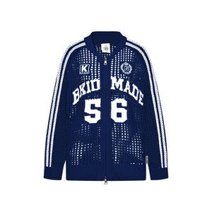 Sportswear | Retro Mesh Knit Jacket - Santo