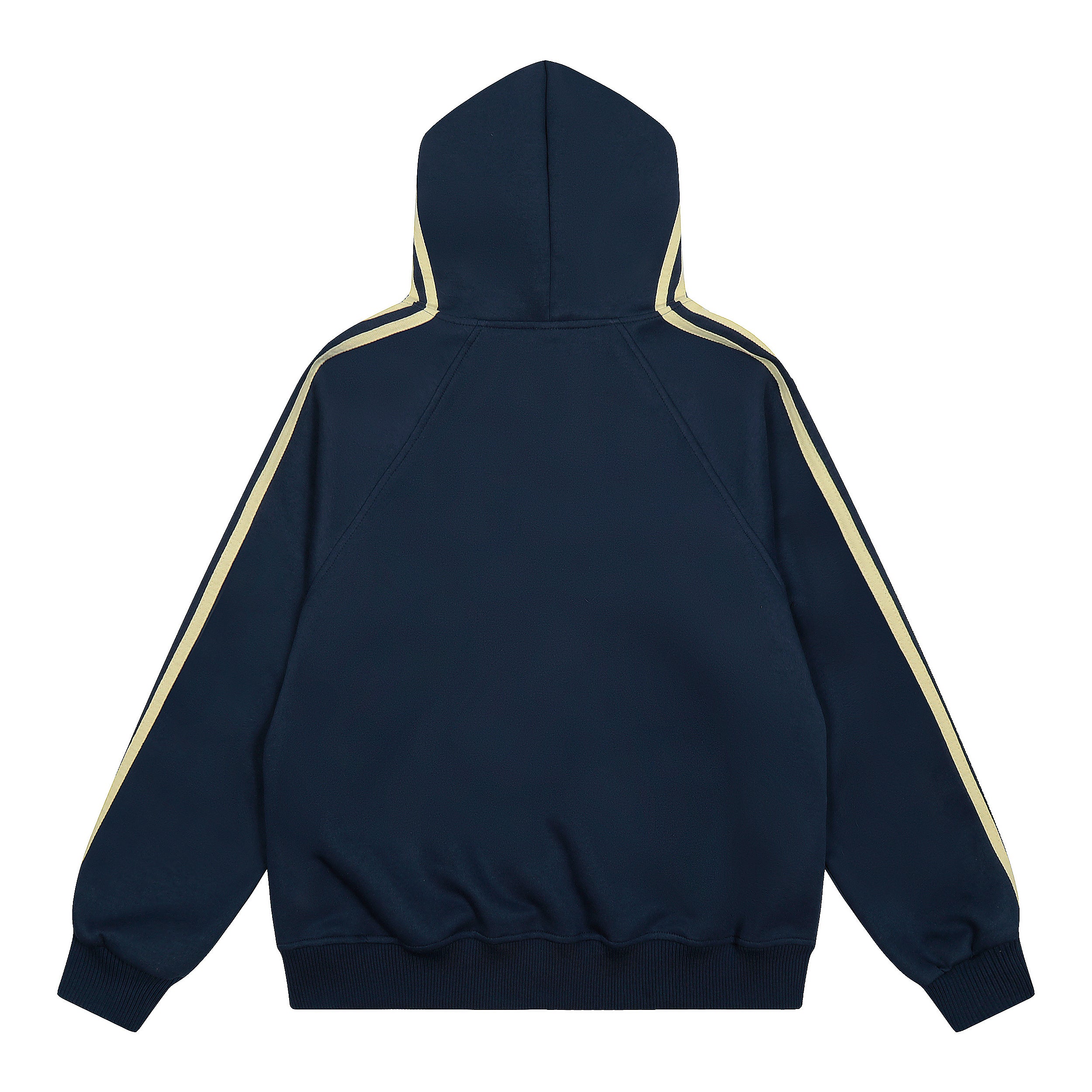 Retro Stripes | Varsity Zip Up Hoodie