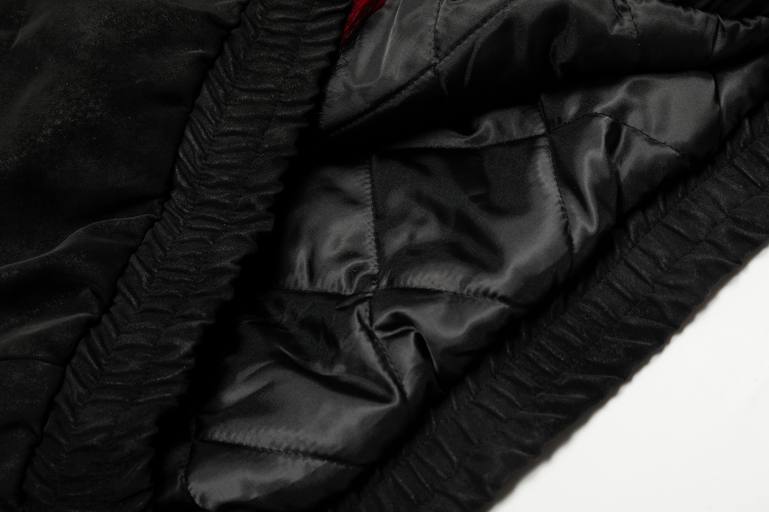 Dark Contrast | Hooded Winter Jacket