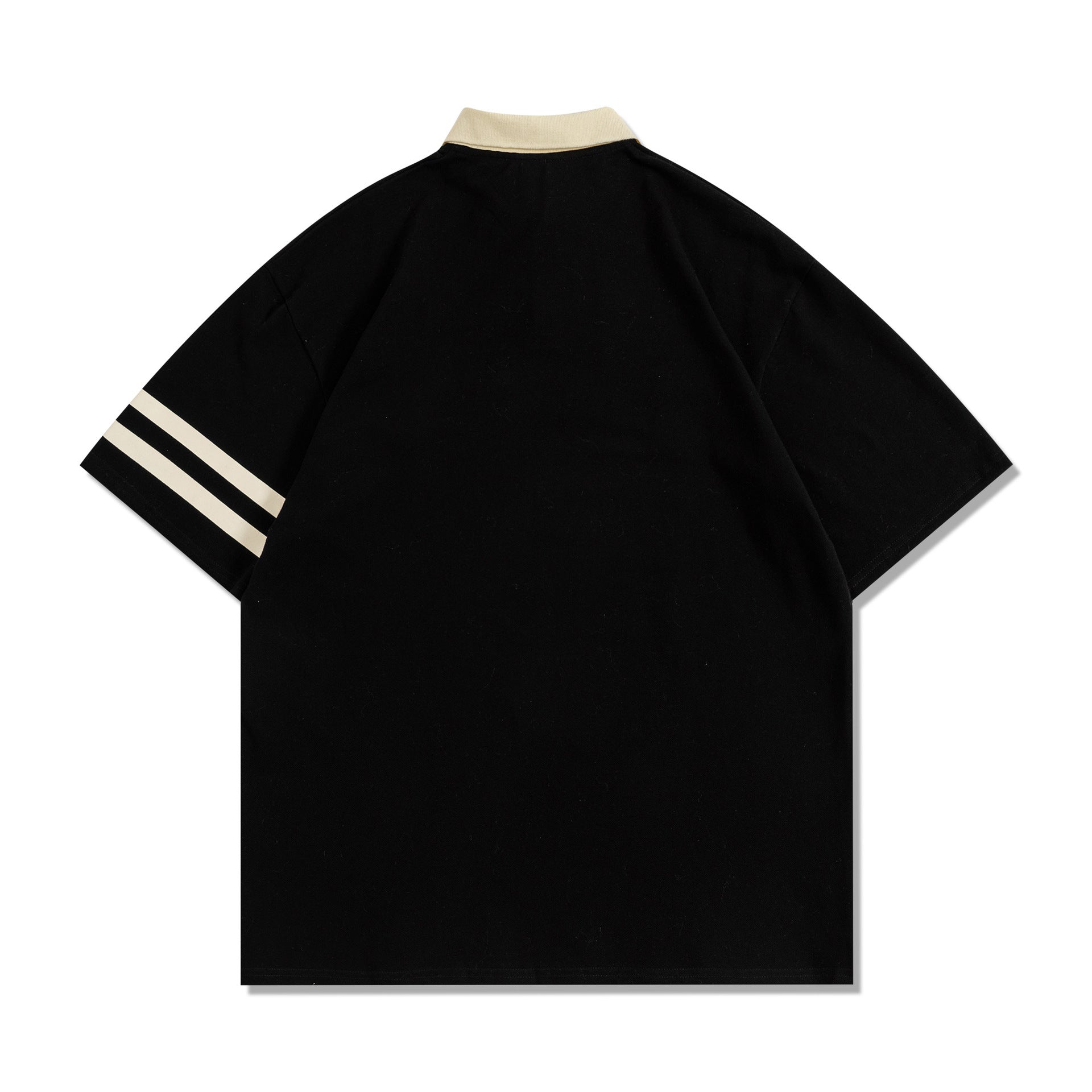 Embro Core | Embroidered Varsity Polo Shirt - Santo