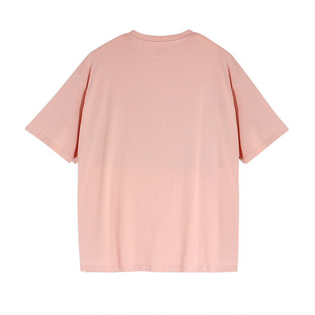 Pink Heart | Y2K Graphic Print T Shirt - Santo