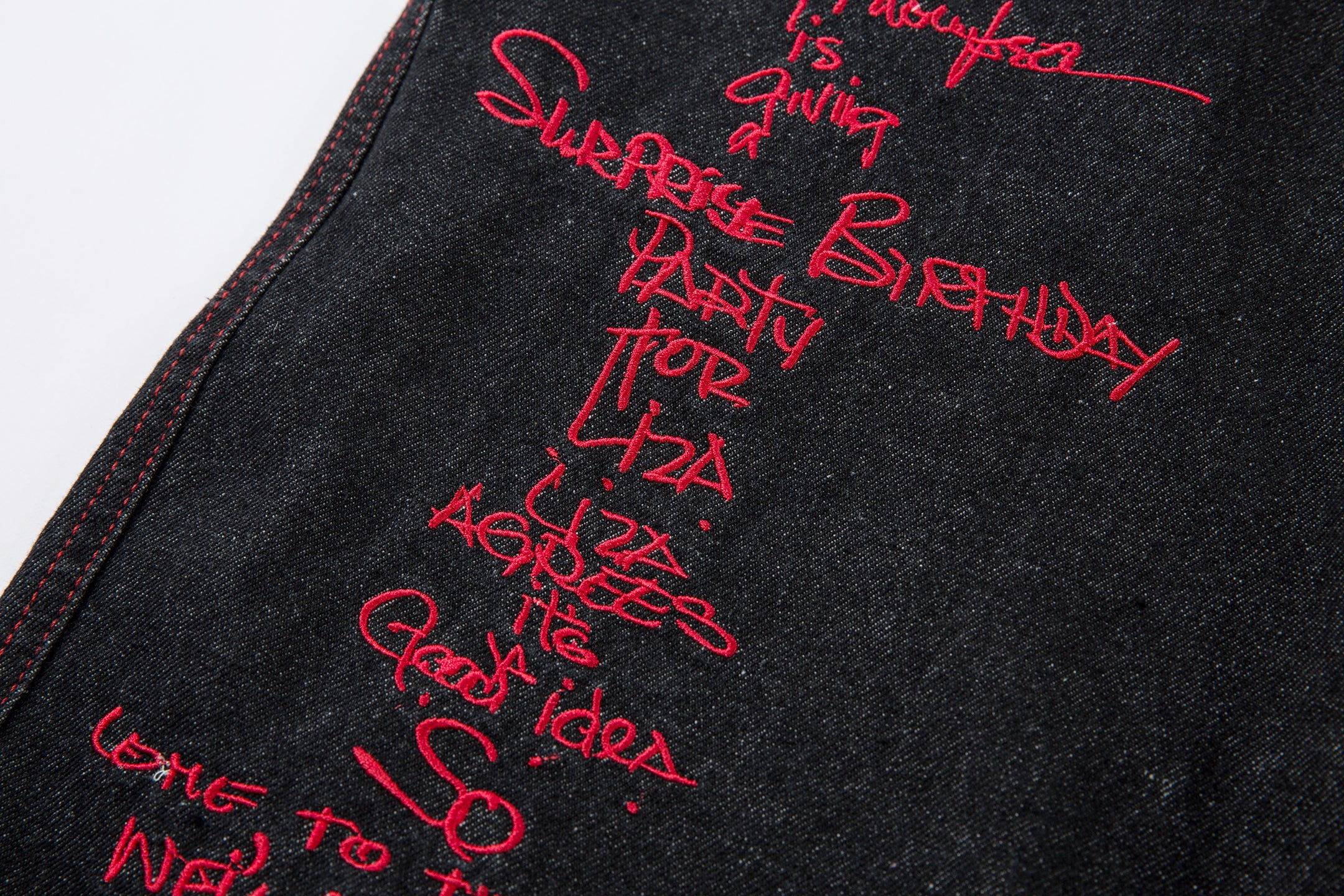 Iron Cross Embroidered | Baggy Jeans