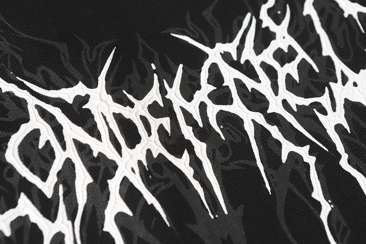 Streetwear Gothic Print | Turtleneck Sweatshirt - Santo