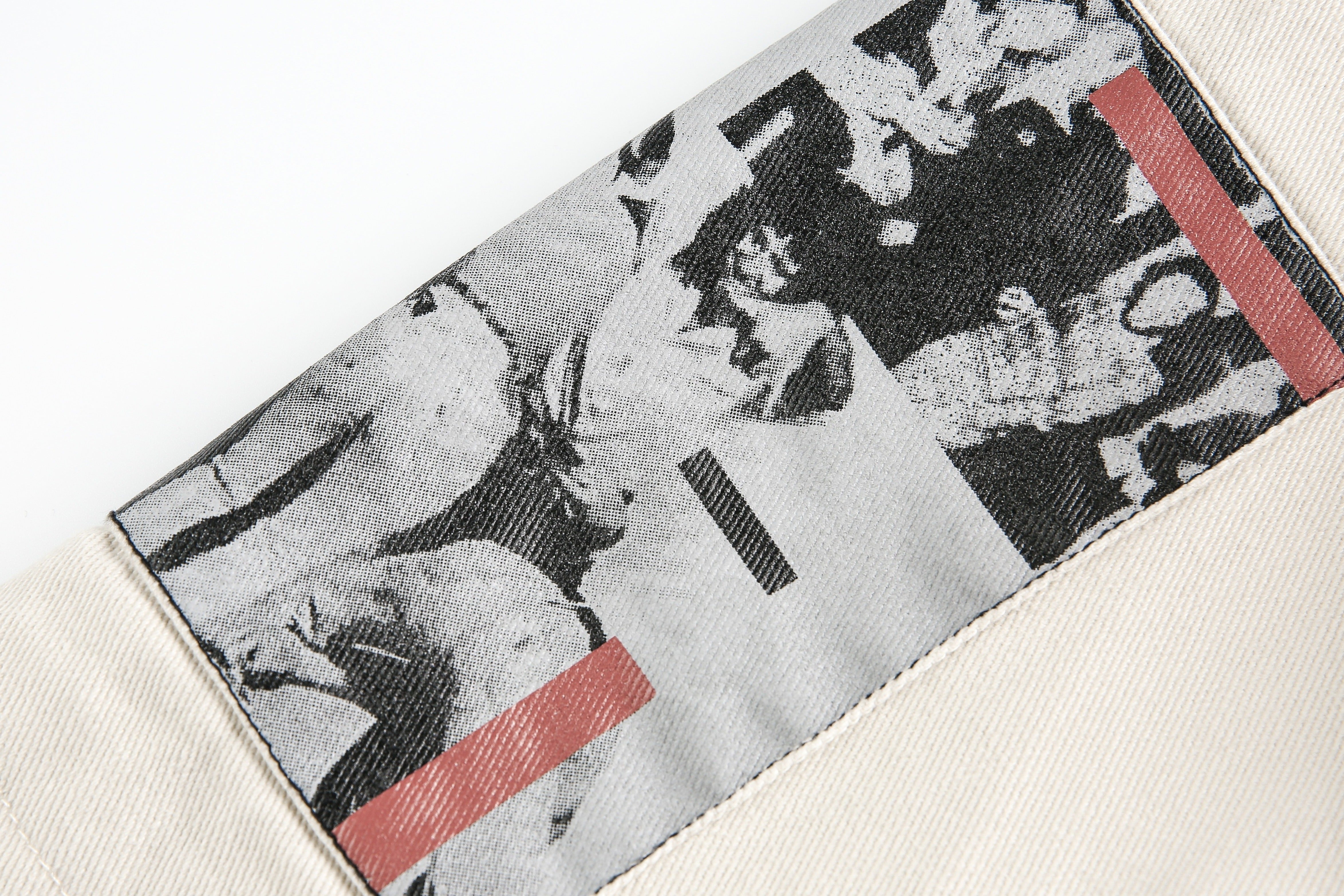 Magazine Graphic Patch | Zip Jacket