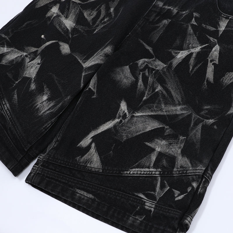 Washed Distressed | Denim Shorts - Santo