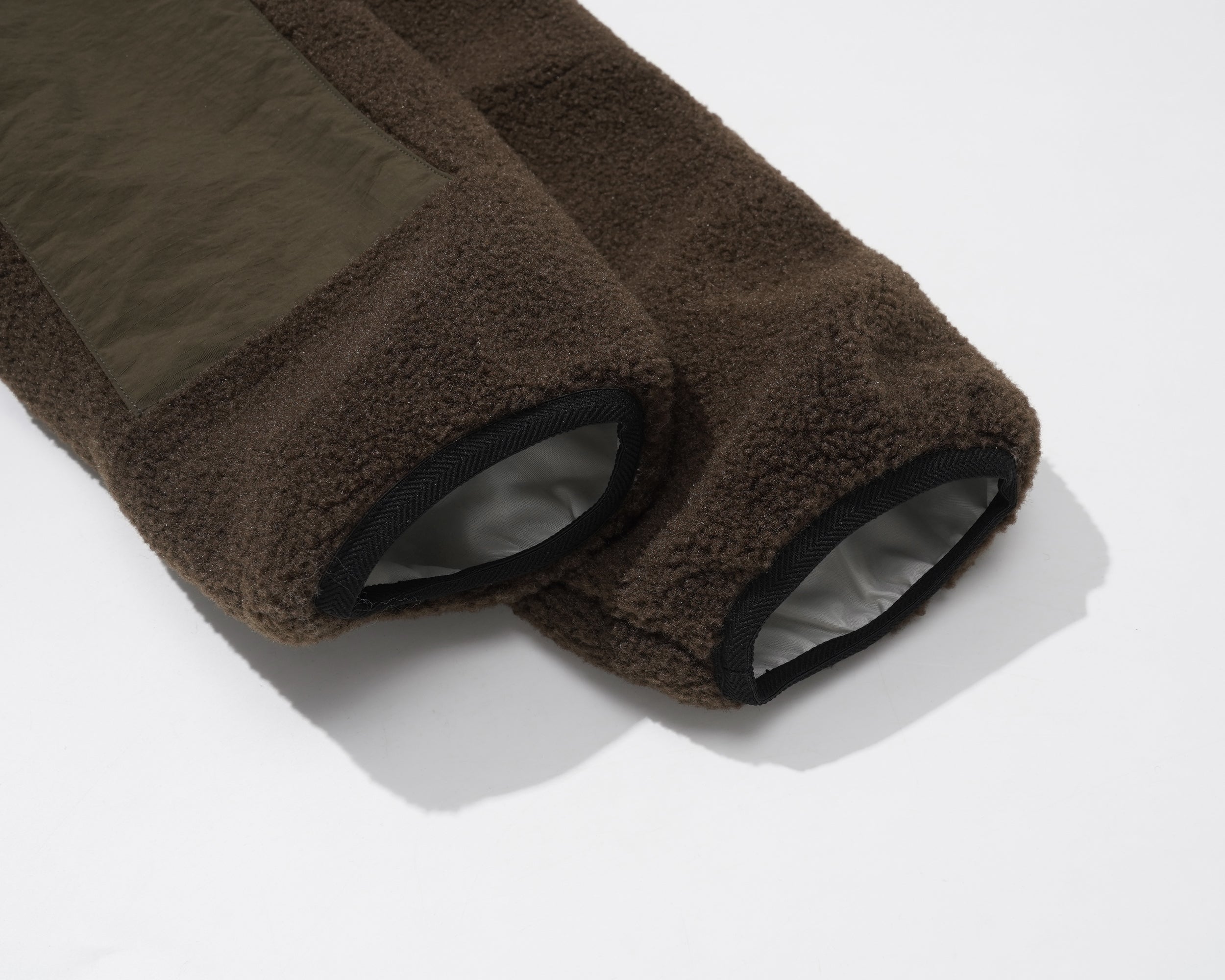 Color Block Patchwork | Fleece Jacket - Santo