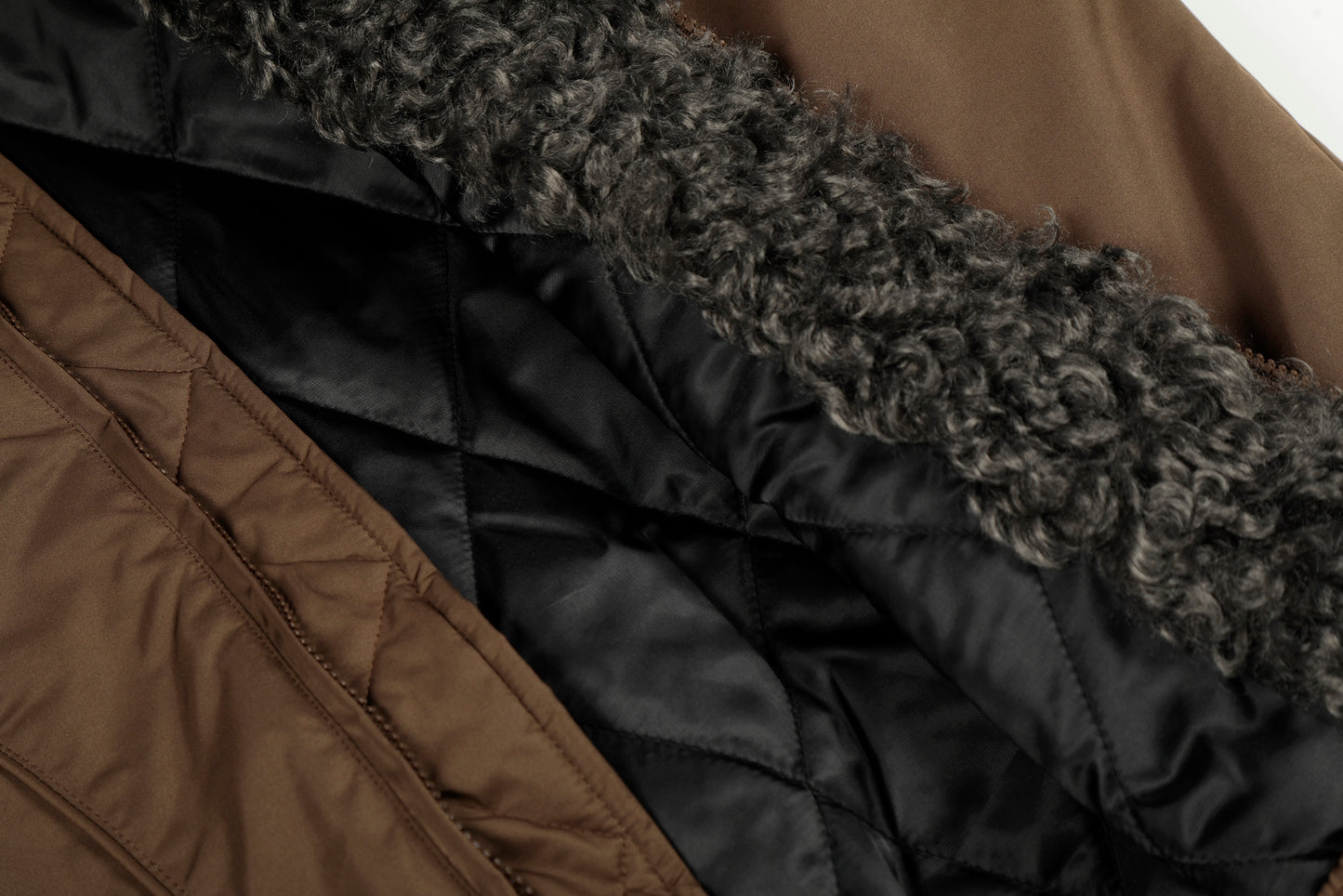 Fleece-Lined | Stand Collar Jacket