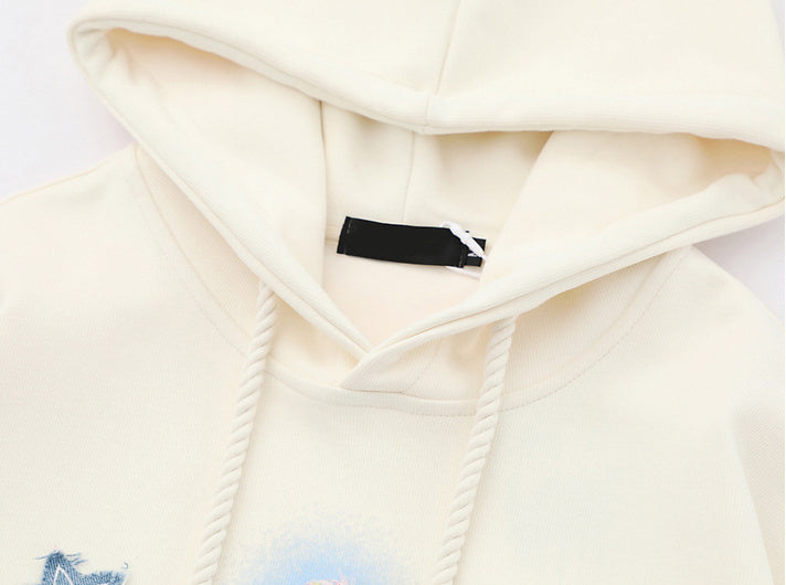 Celestial Hue | Y2K Inspired Oversized Graphic Hoodie - Santo