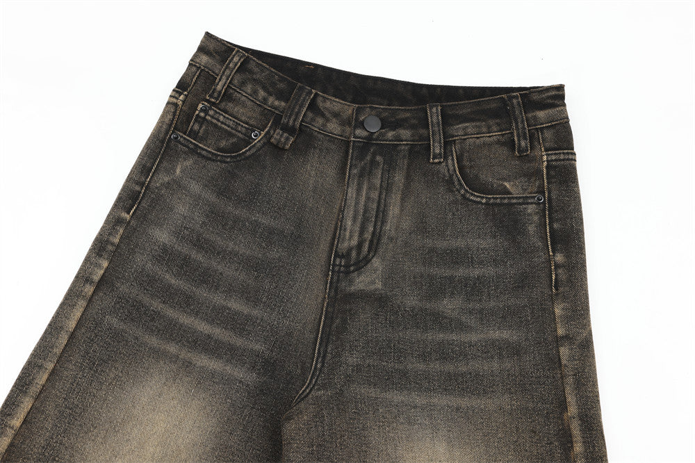 "Vintage Washed" Denim Shorts - Santo