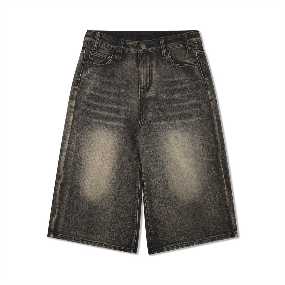 "Vintage Washed" Denim Shorts - Santo