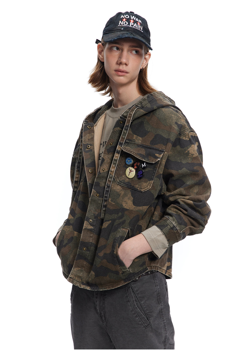 Camouflage Cool | Utility Hooded Jacket