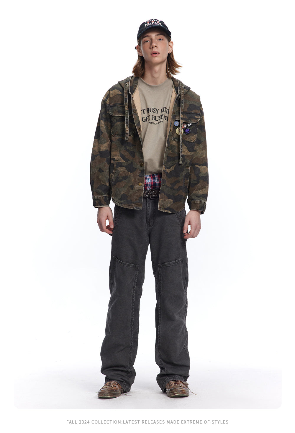 Camouflage Cool | Utility Hooded Jacket