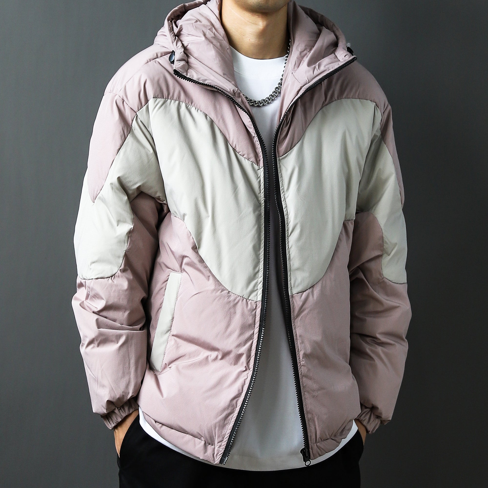 Dual Zone | Oversized Hooded Puffer