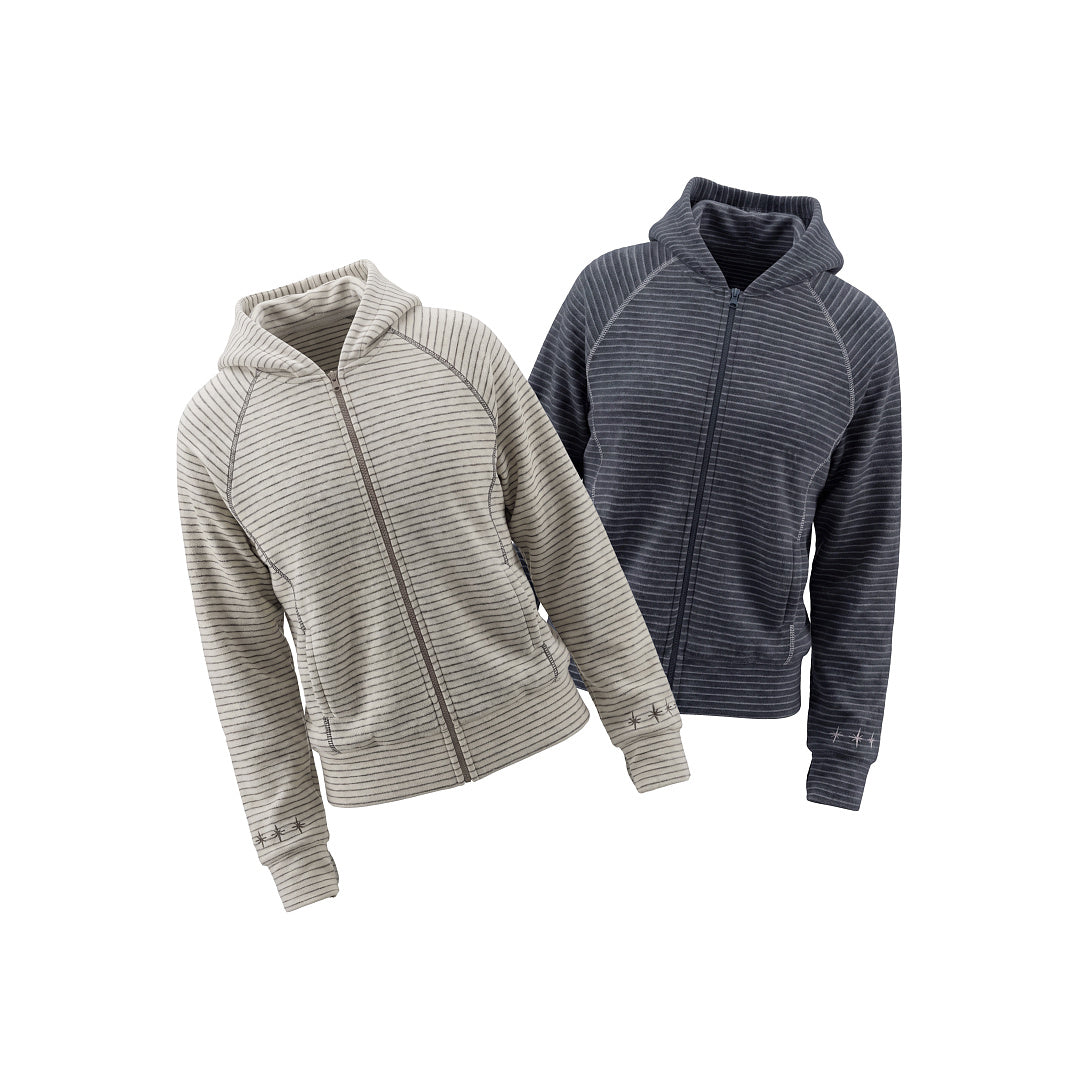 Striped Zip Up Hoodie detail image 11