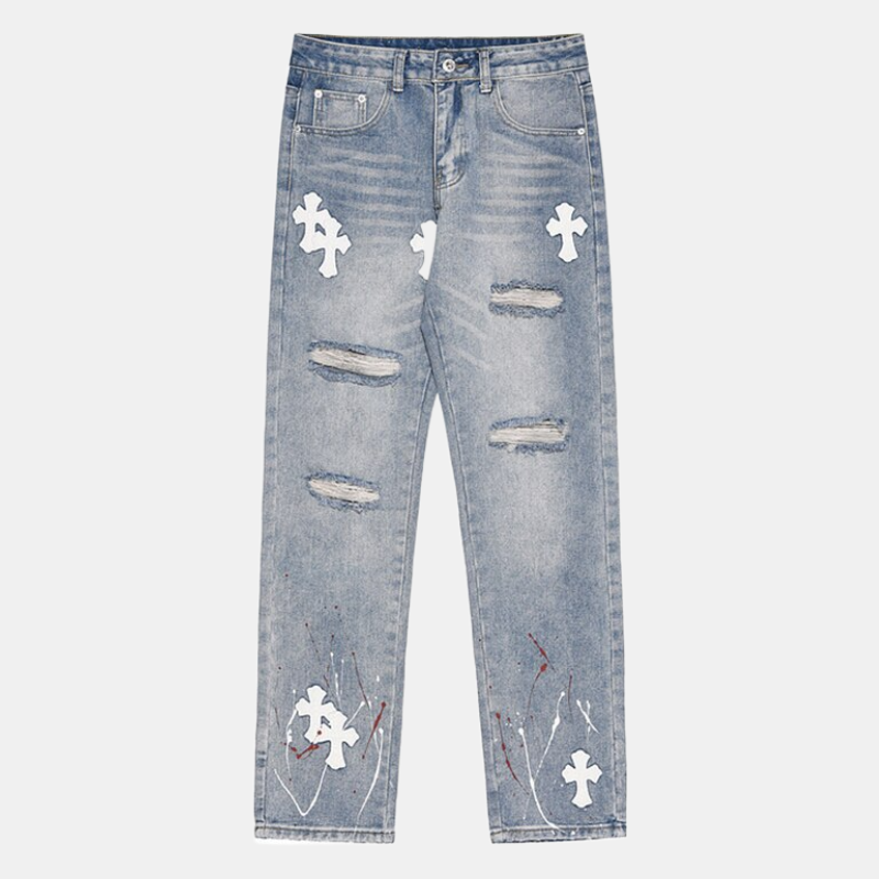 'Splat' Jeans - Santo