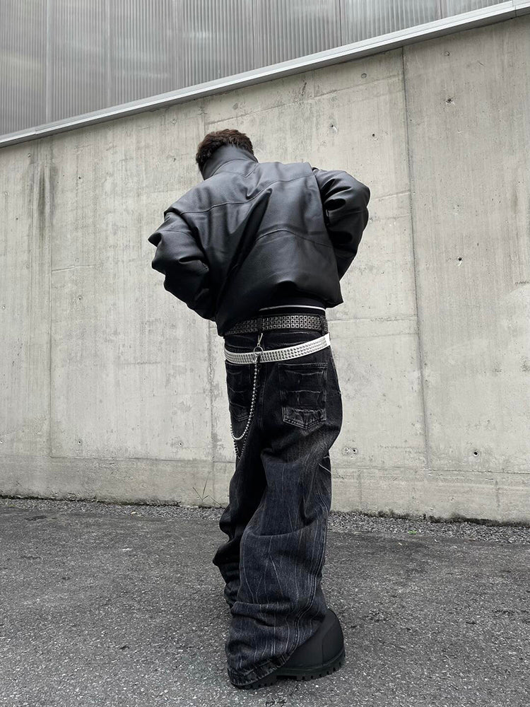 Luxe Shield | High Gloss Puffer Jacket