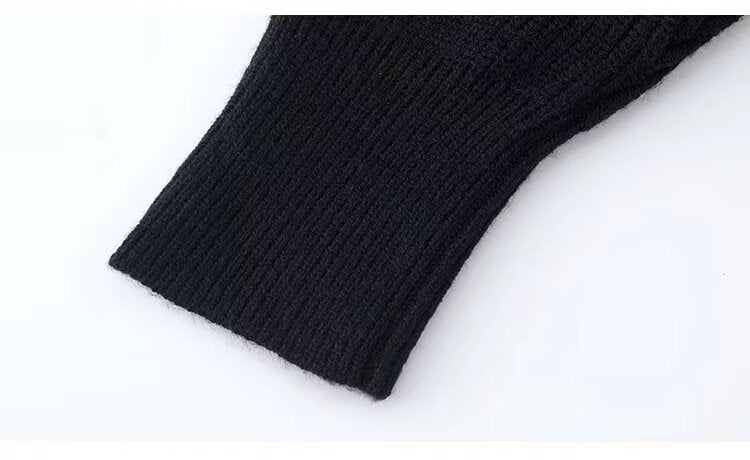 Shining Star | Modern Metallic Accent Sweater - Santo