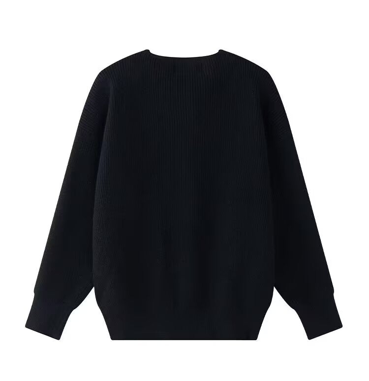 Shining Star | Modern Metallic Accent Sweater - Santo