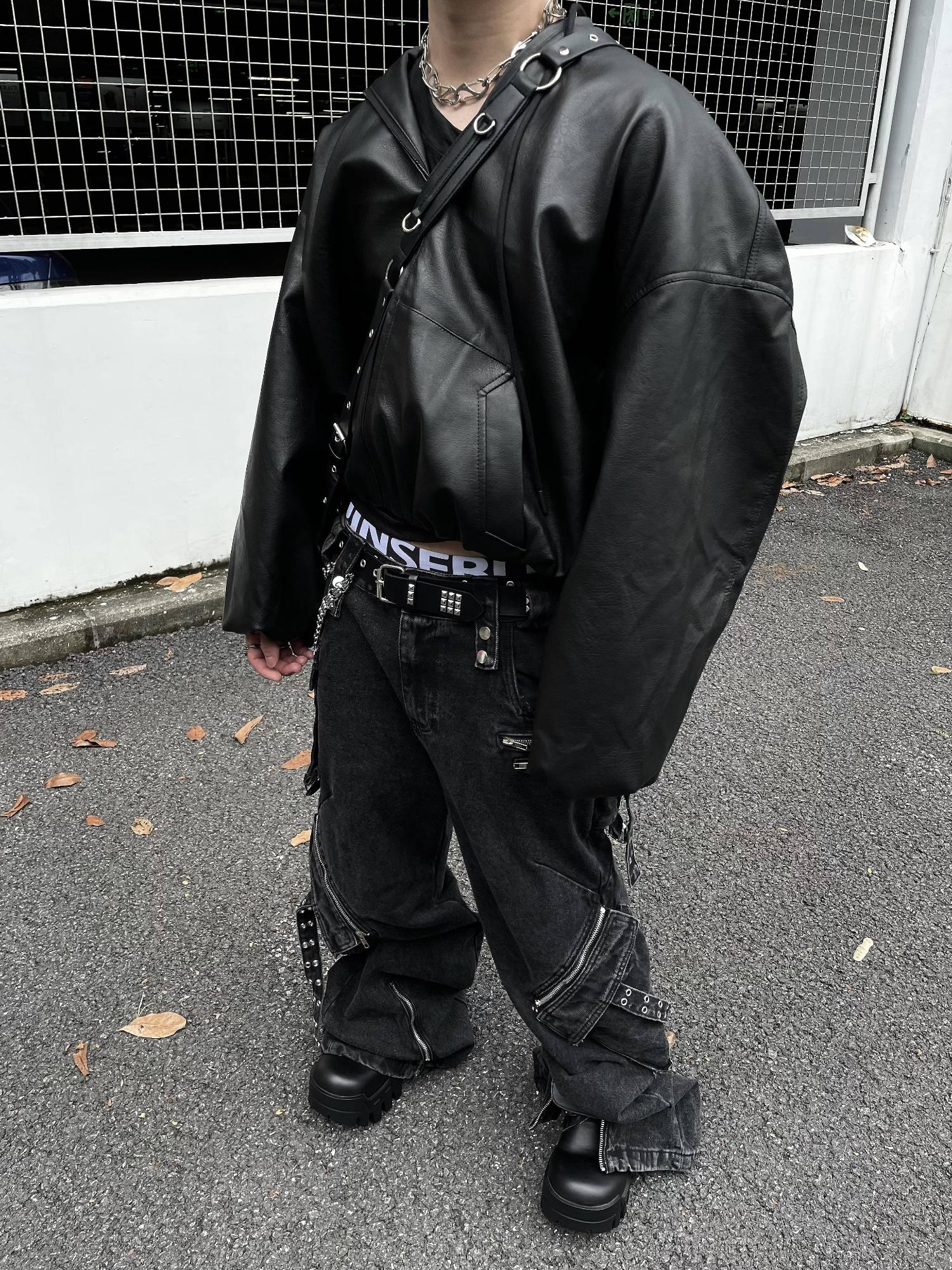 Phantom Drift | Streetwear Zip-Up Jacket