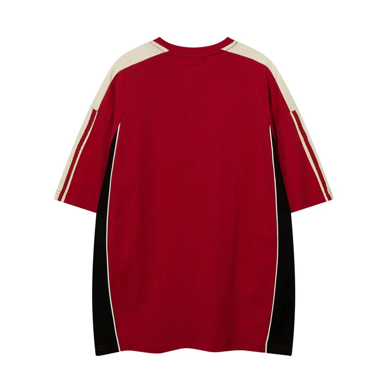'Varsity' T shirt - Santo