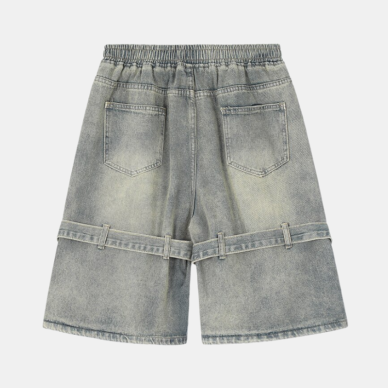 'Strap' Shorts - Santo