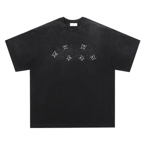 Y2K Butterfly Print | Graphic Tee - Santo