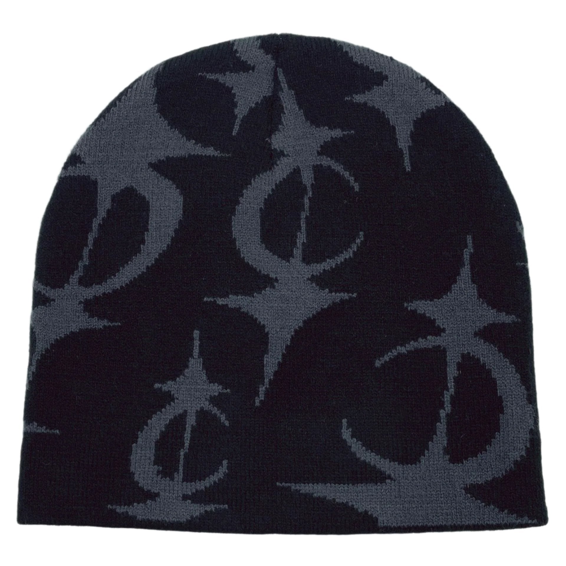Monochrome Star Beanie - Santo