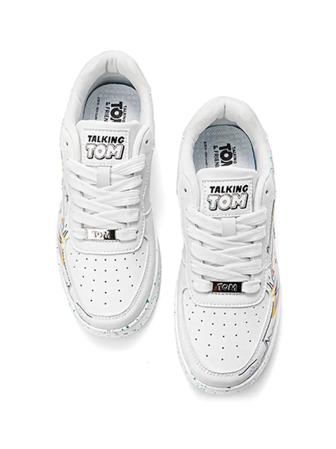 Graffiti Lightning Low Top Sneakers detail image 4