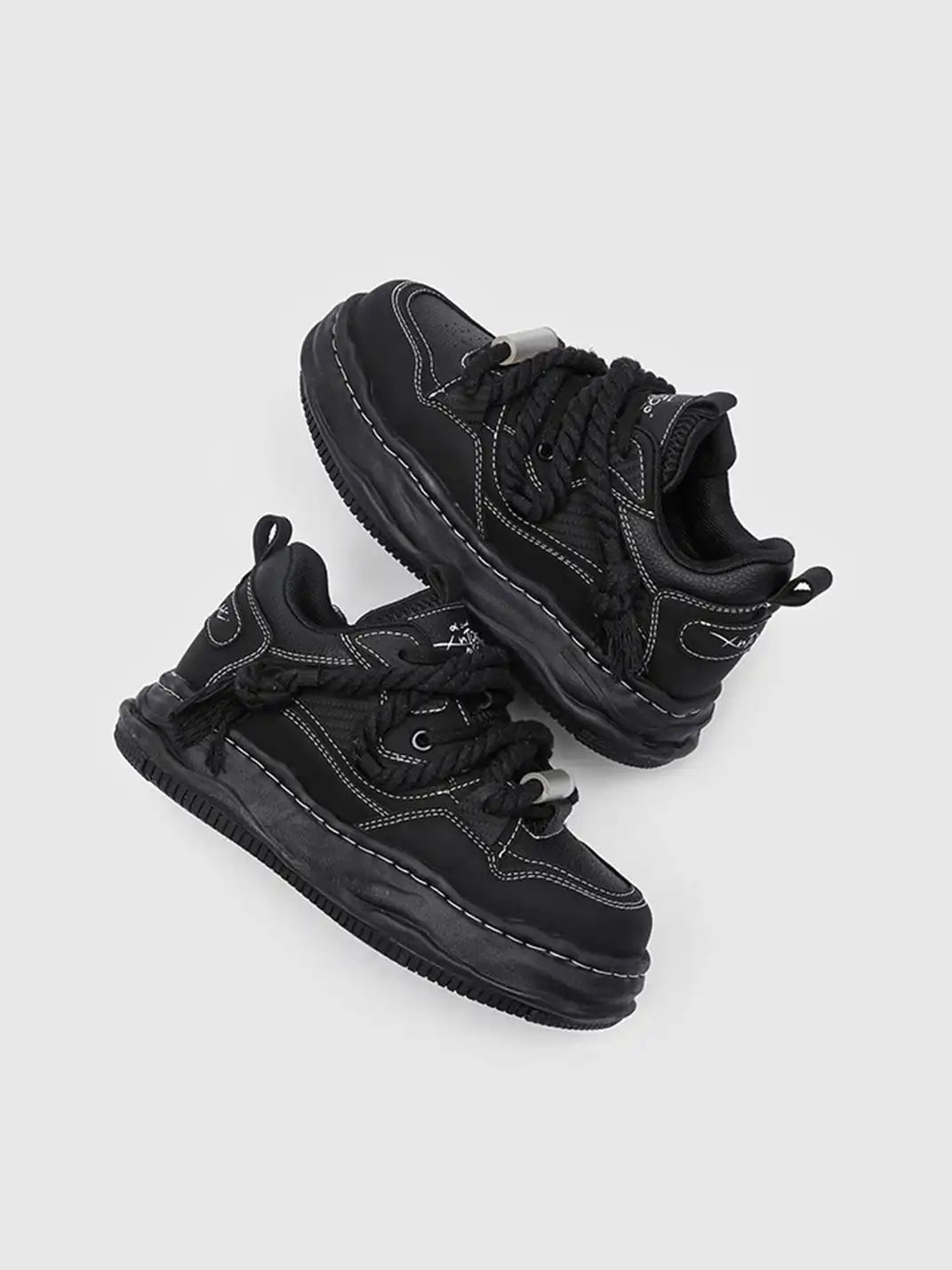 Wavy Sole Chunky Sneakers detail image 4
