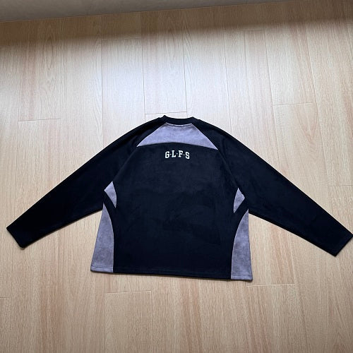 Collegiate Letter Star Graphic Long Sleeve Sweatshirt detail image 13