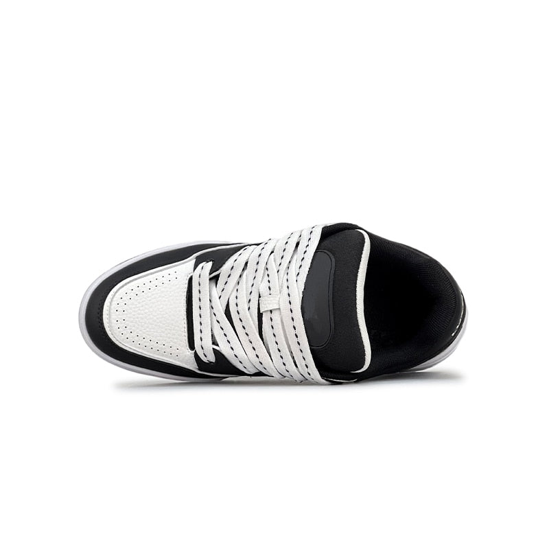 Sneakers For Men Casual Shoes Breathable Height Increasing Hip Hop Anti-Odor Hard-Wearing Lace-up Versatile Sports Shoes - Santo