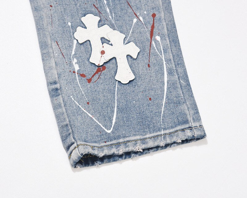 'Splat' Jeans - Santo