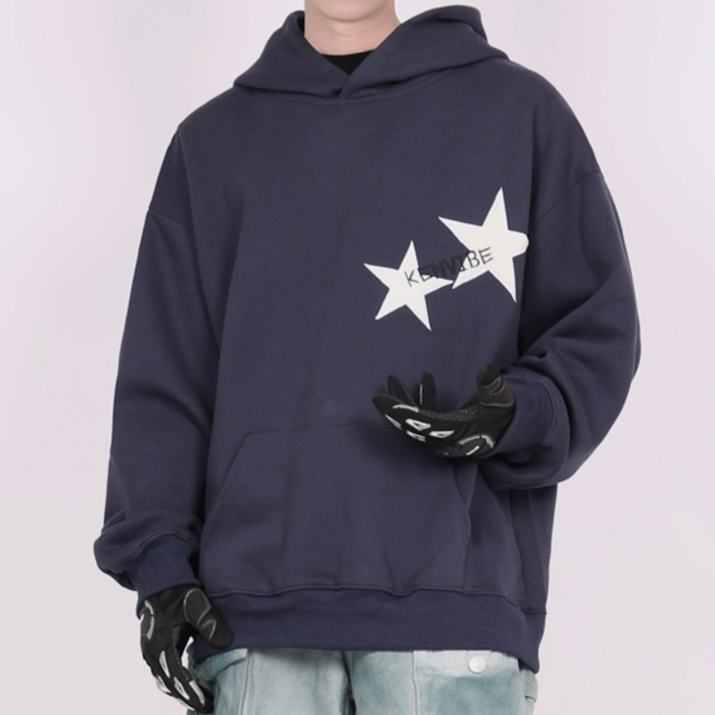 Twinkle Threads - Felpa con cappuccio impreziosita da una stella