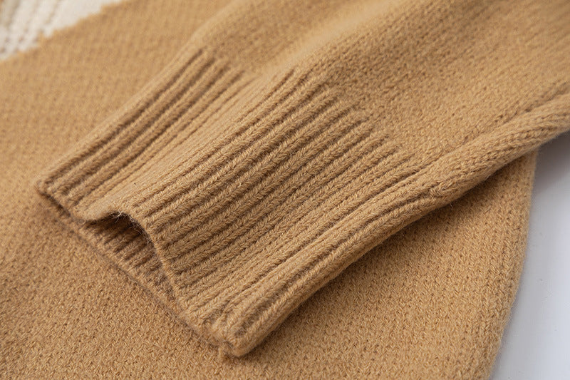 Street Starburst | High Street Patchwork Oversized Jumper - Santo