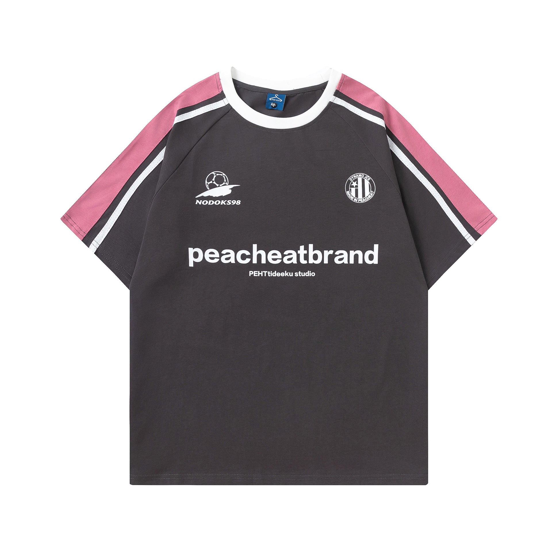 Patchwork | Casual Sports racing T Shirt - Santo