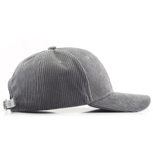 "Solid Corduroy" Baseball Cap - Santo