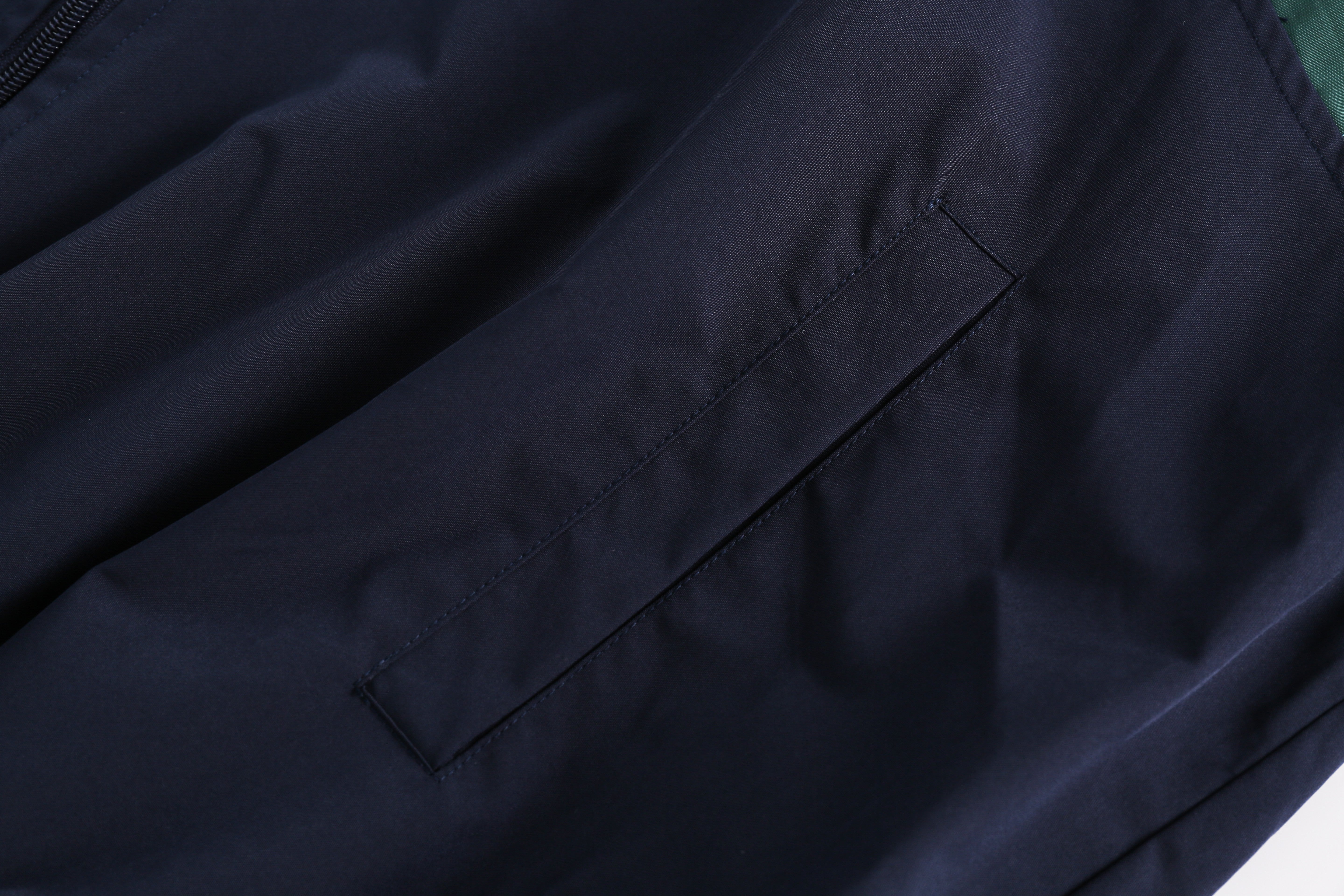Stripe Flex | Striped Windbreaker Track Jacket - Santo